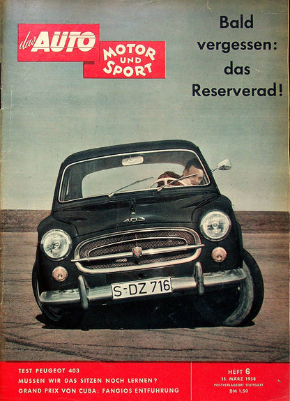 Auto Motor und Sport 06/1958