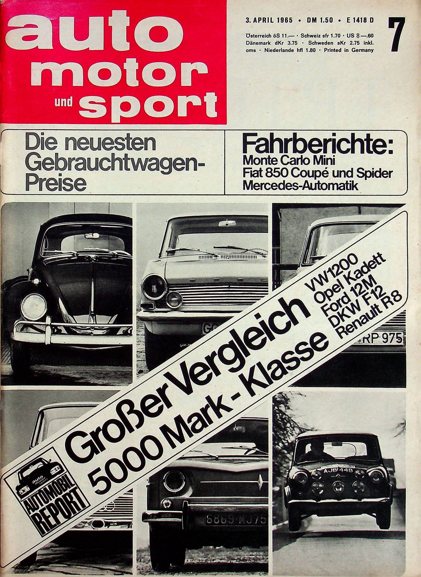 Auto Motor und Sport 07/1965