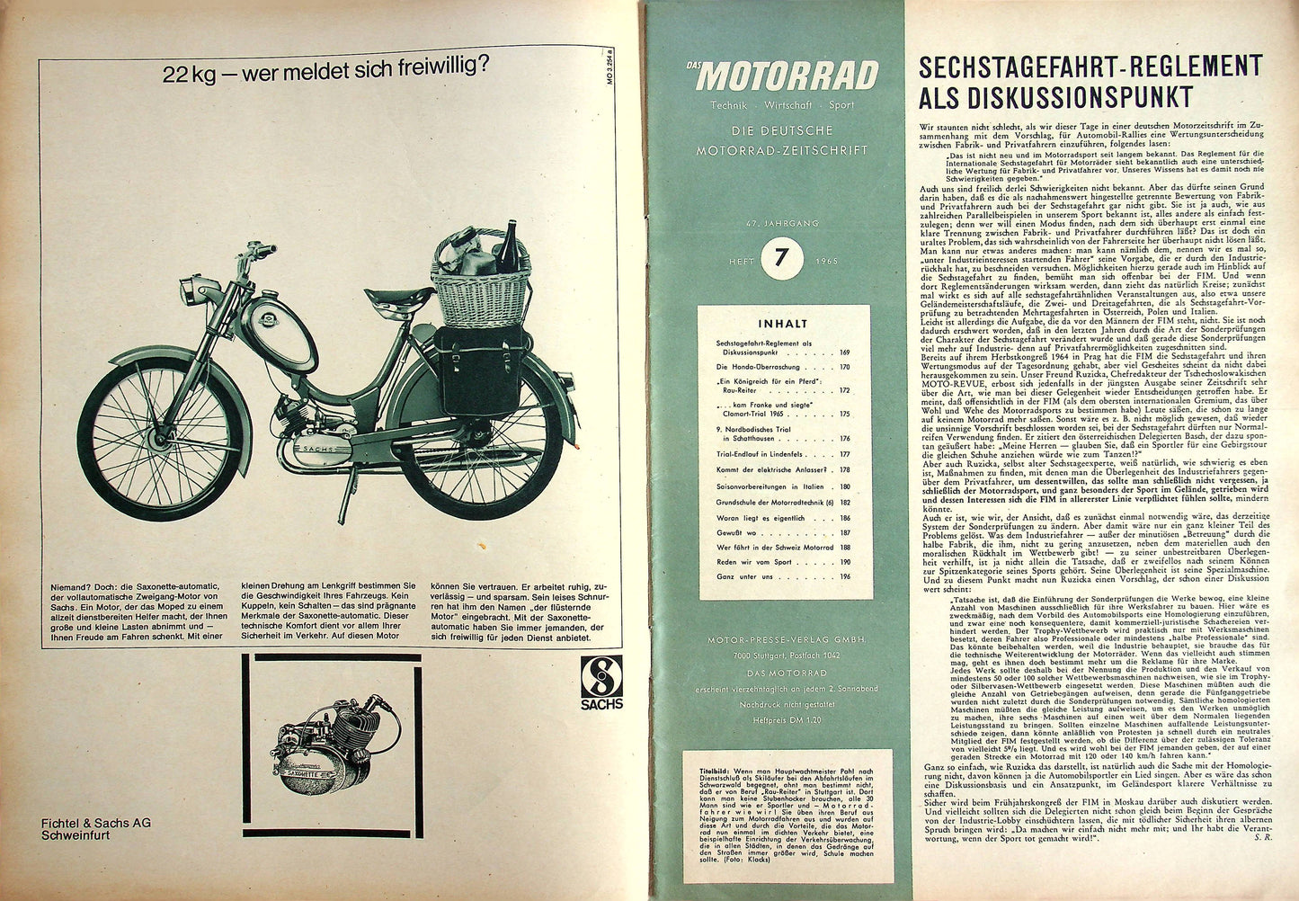 Motorrad 07/1965