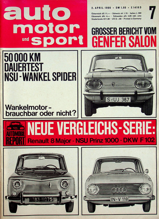 Auto Motor und Sport 07/1966