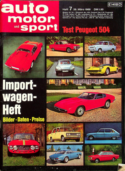 Auto Motor und Sport 07/1969