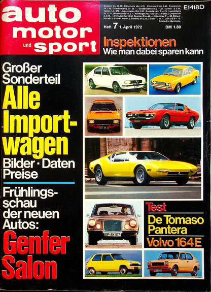 Auto Motor und Sport 07/1972