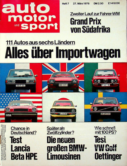 Auto Motor und Sport 07/1976