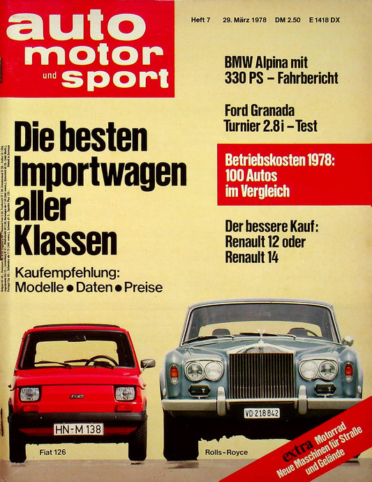 Auto Motor und Sport 07/1978