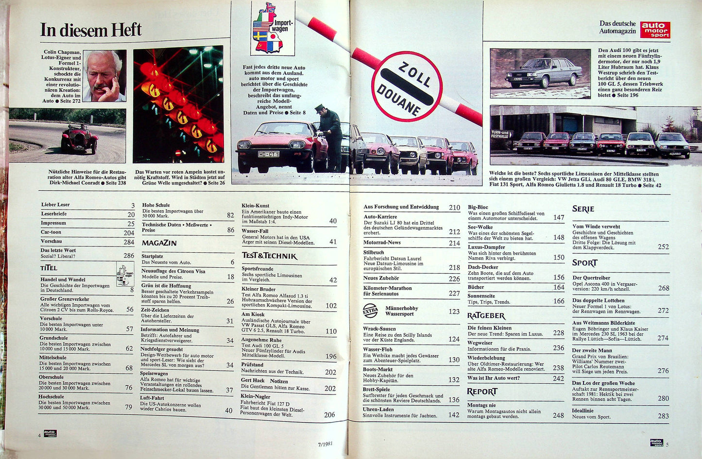 Auto Motor und Sport 07/1981