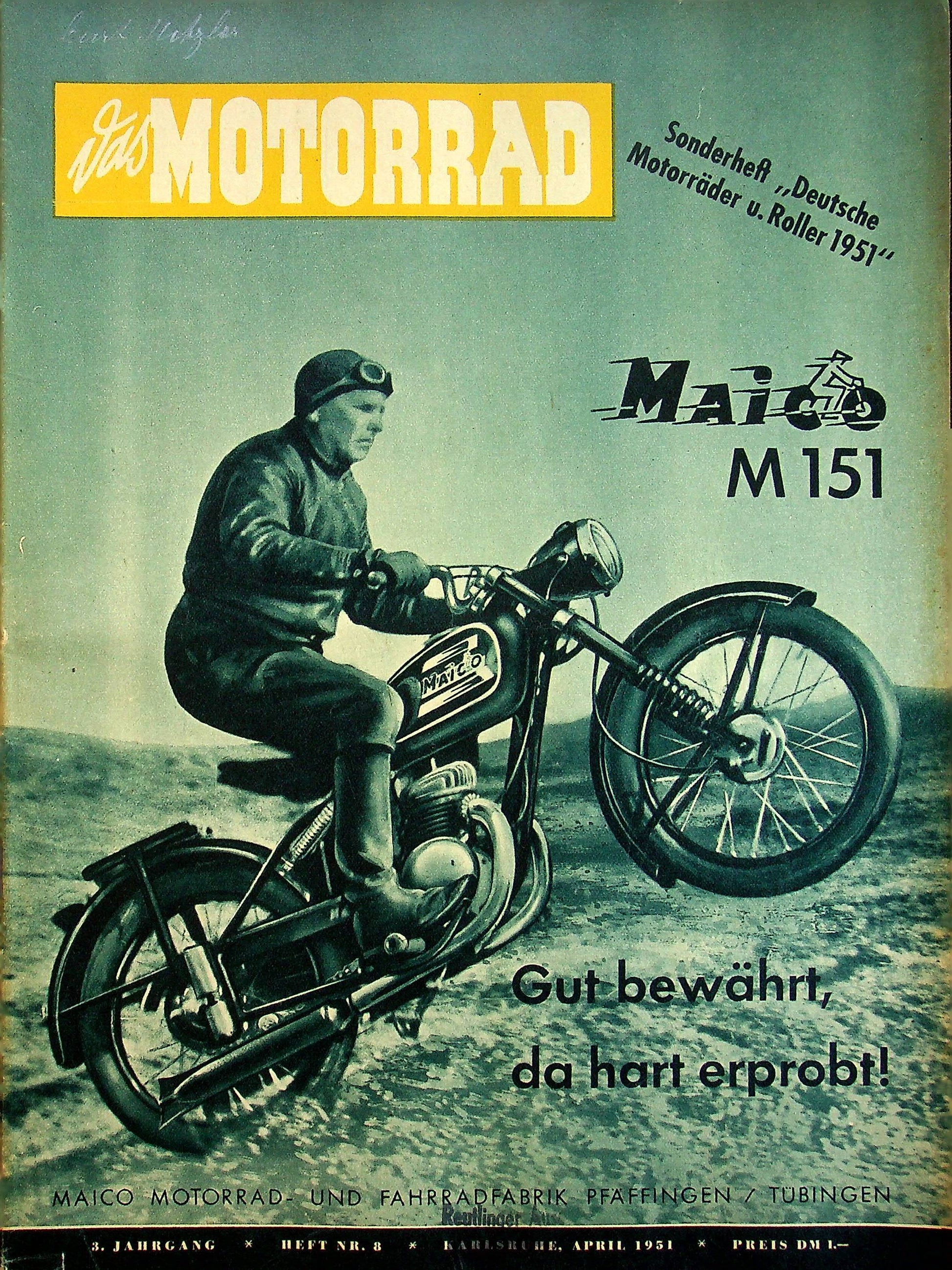 Motorrad 08/1951