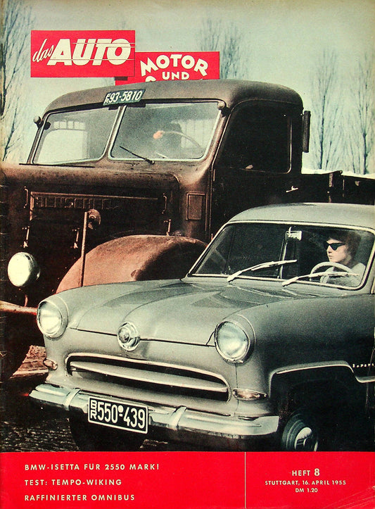Auto Motor und Sport 08/1955