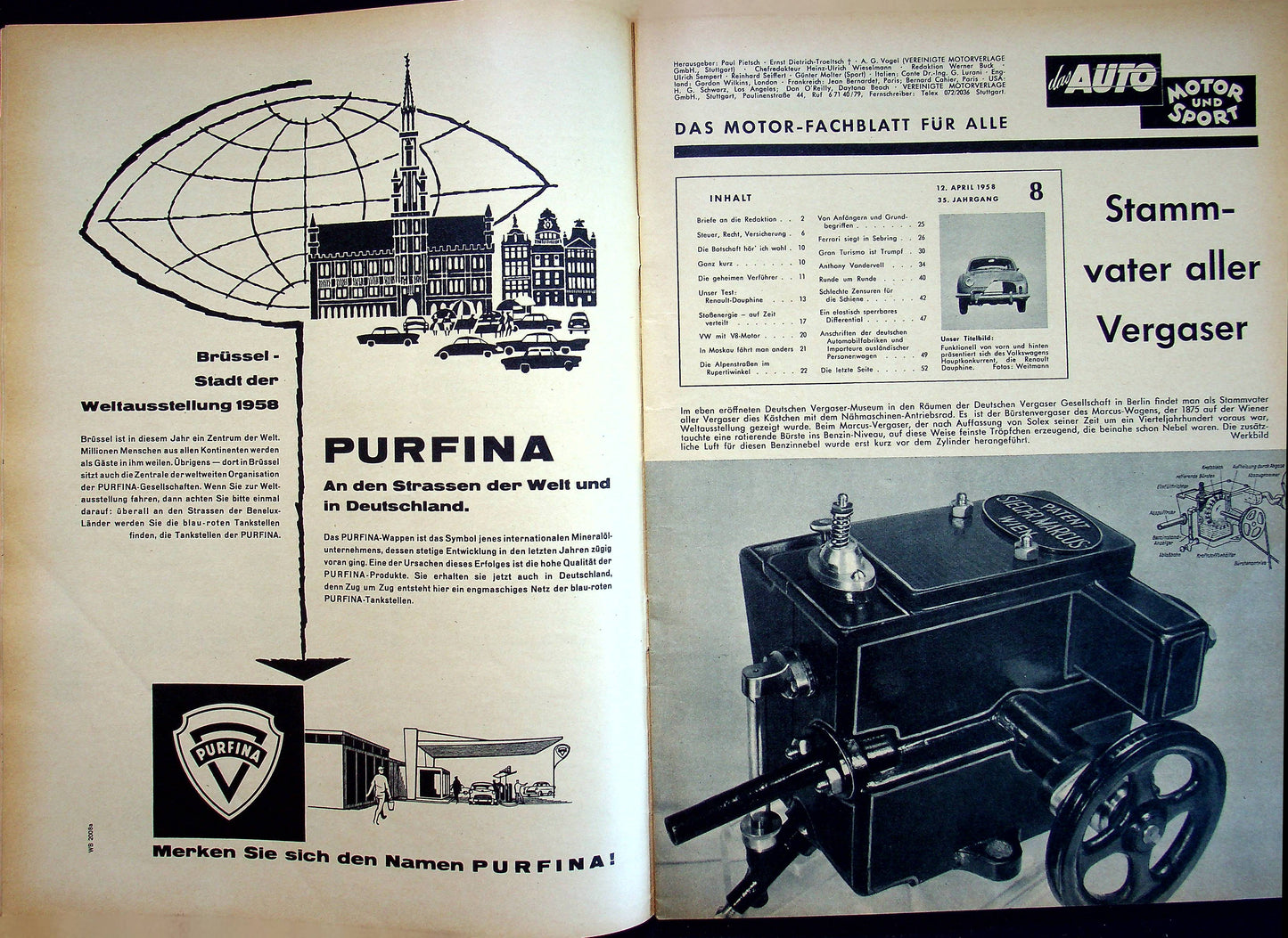 Auto Motor und Sport 08/1958