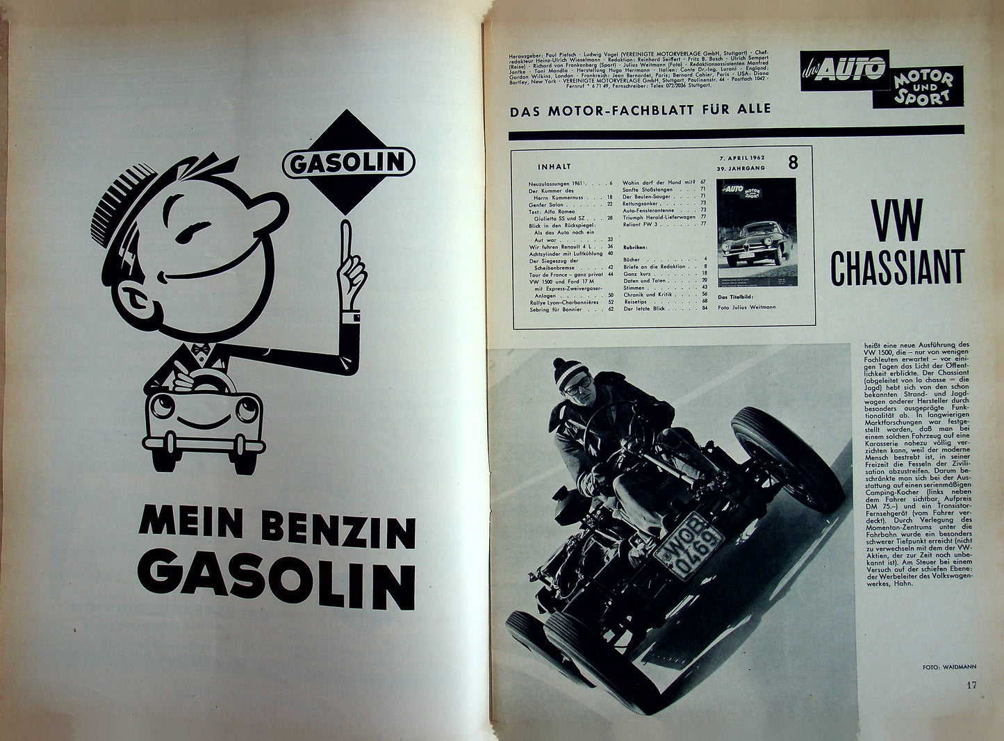 Auto Motor und Sport 08/1962