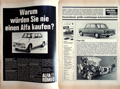 Auto Motor und Sport 08/1967