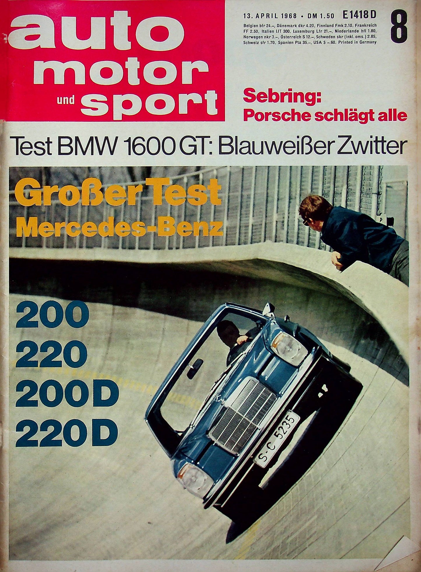 Auto Motor und Sport 08/1968