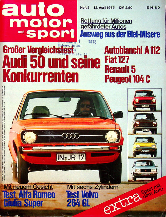 Auto Motor und Sport 08/1975