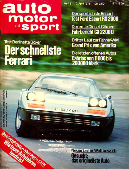 Auto Motor und Sport 08/1976