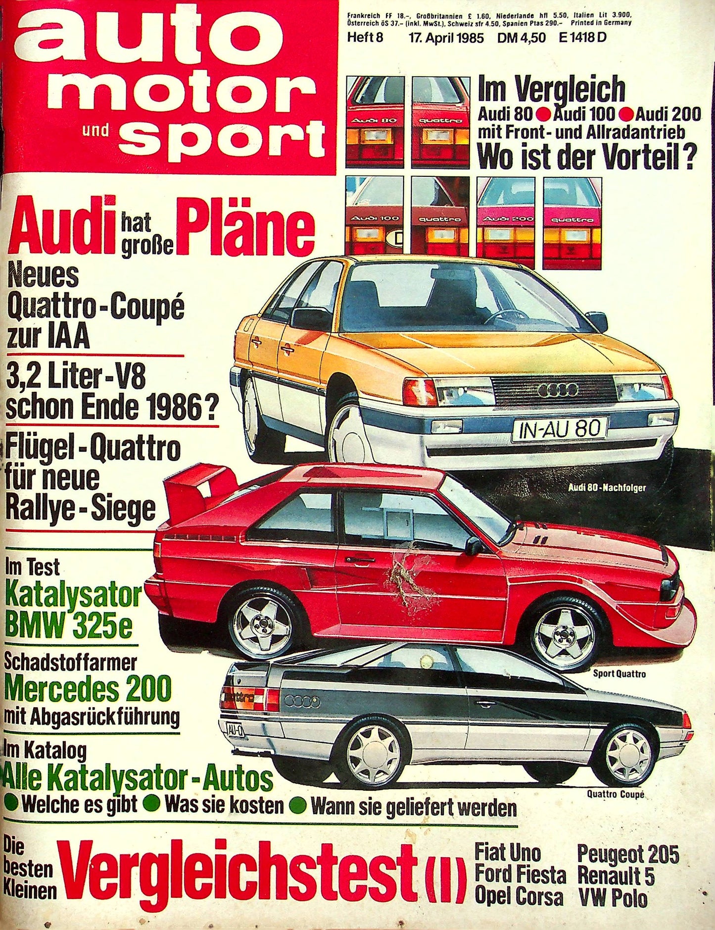 Auto Motor und Sport 08/1985