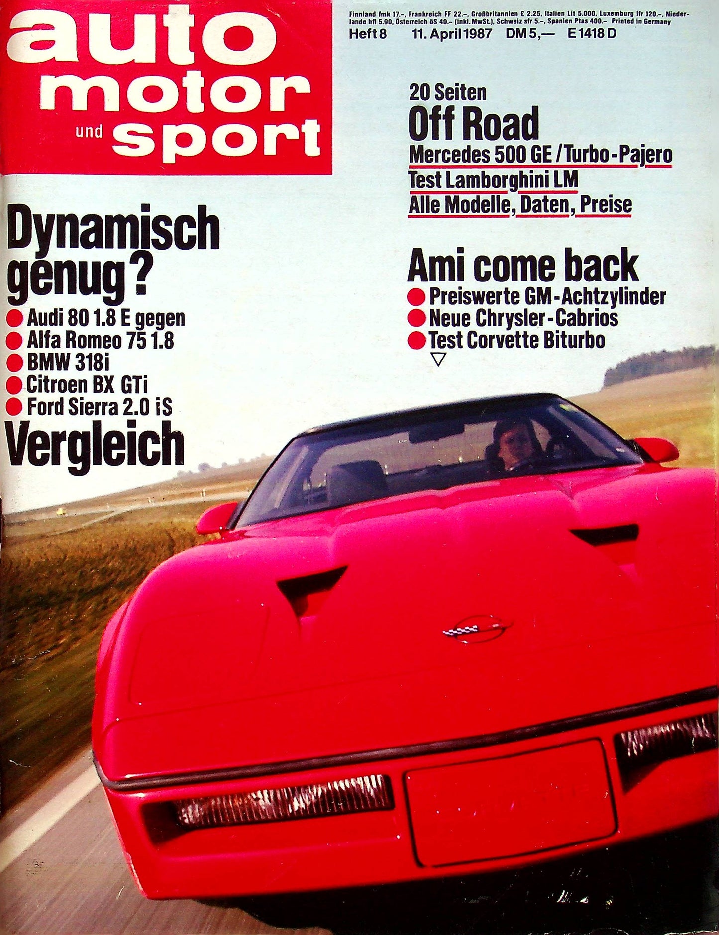 Auto Motor und Sport 08/1987