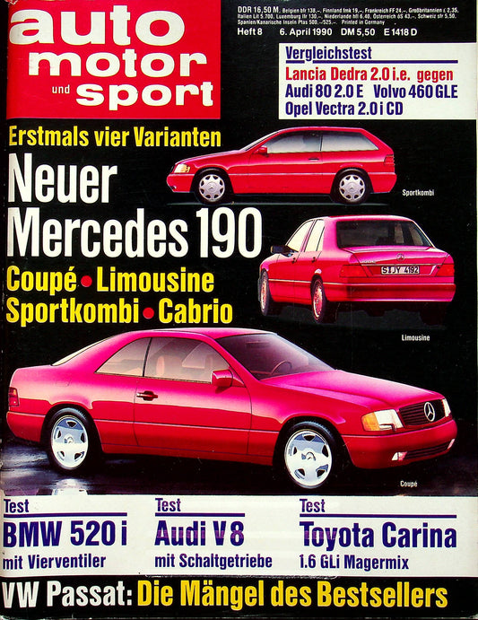 Auto Motor und Sport 08/1990