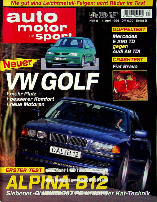 Auto Motor und Sport 08/1996