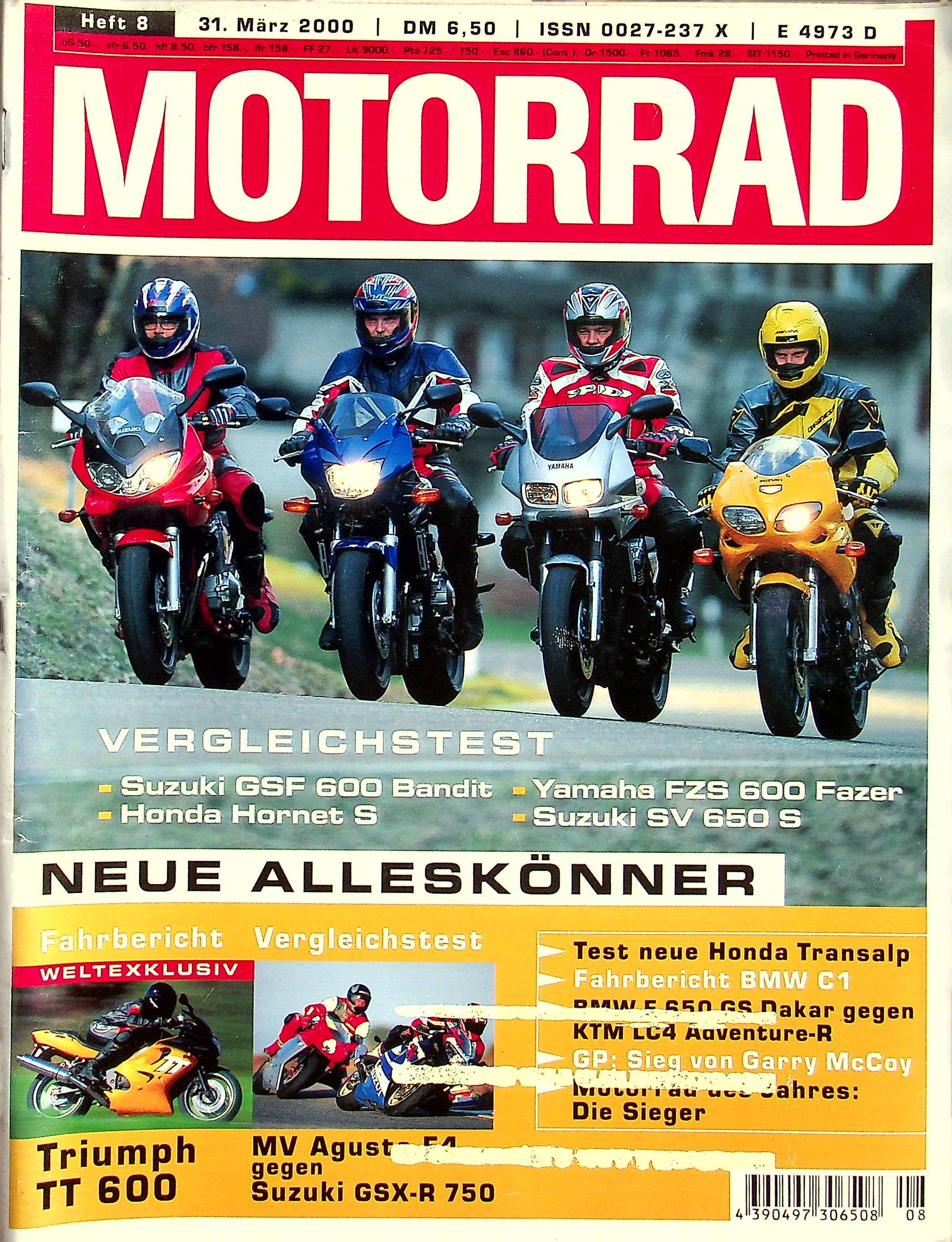 Motorrad 08/2000