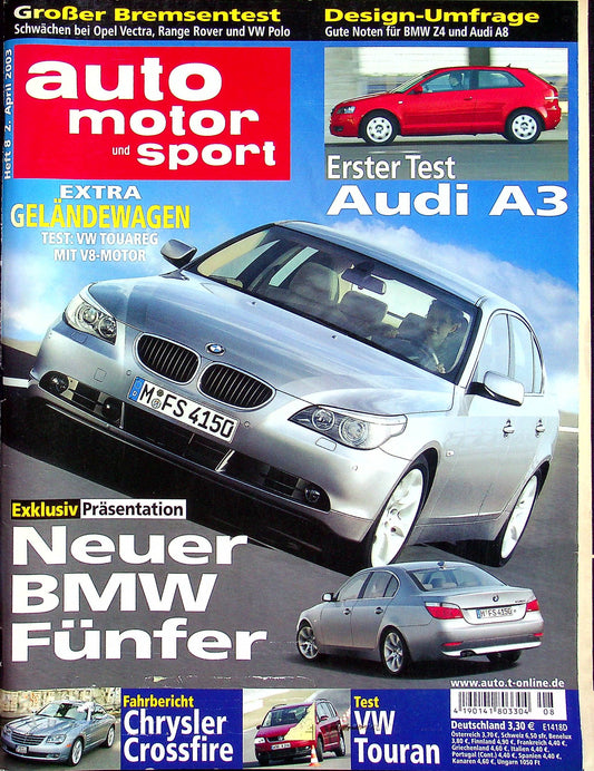 Auto Motor und Sport 08/2003