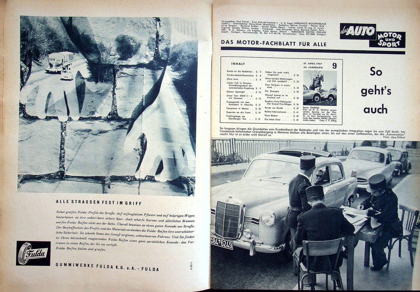Auto Motor und Sport 09/1957