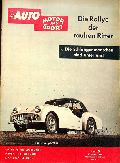 Auto Motor und Sport 09/1958