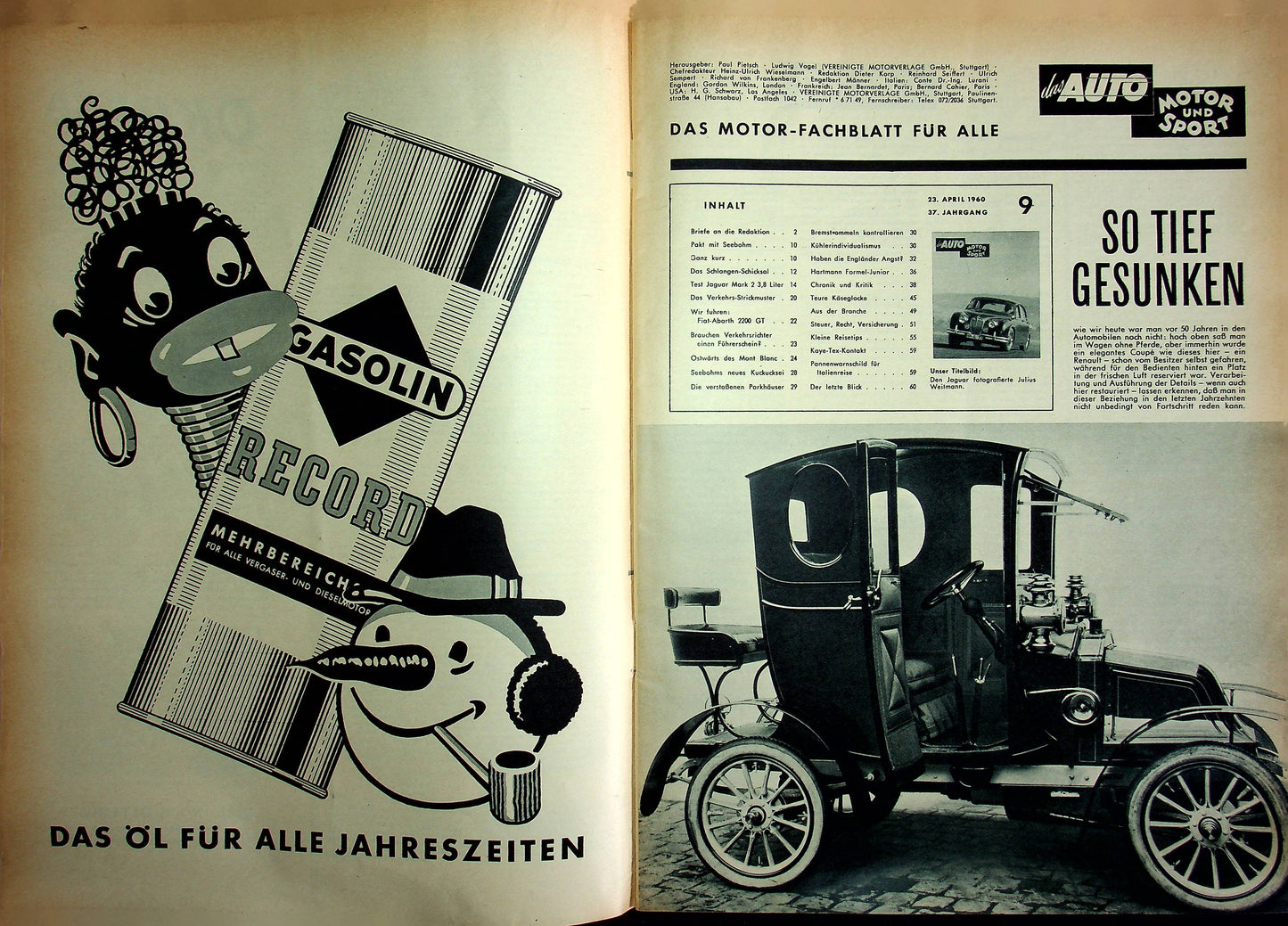 Auto Motor und Sport 09/1960