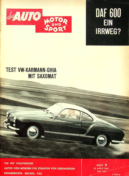 Auto Motor und Sport 09/1961