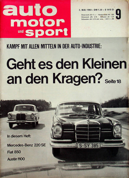 Auto Motor und Sport 09/1964