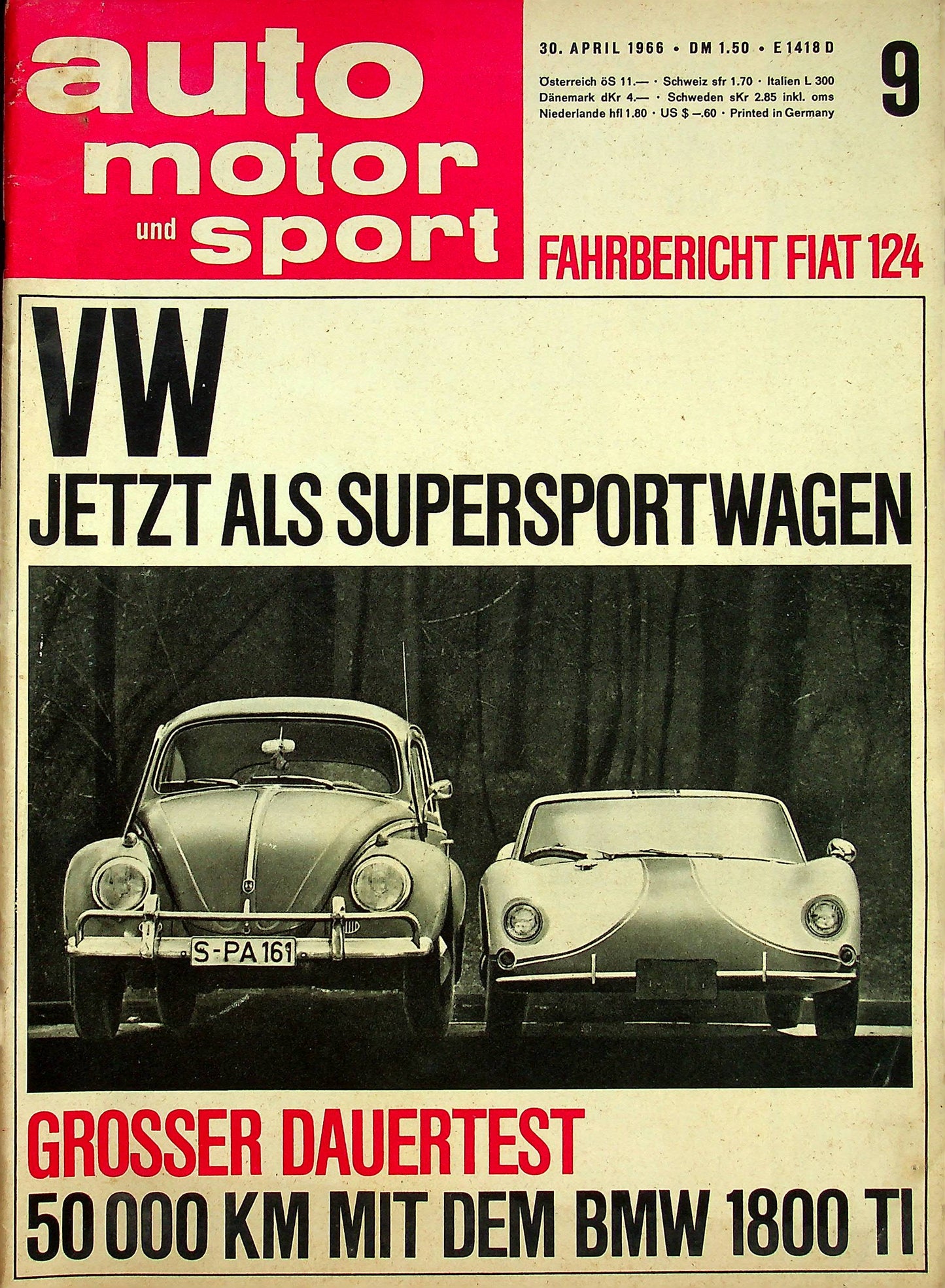 Auto Motor und Sport 09/1966