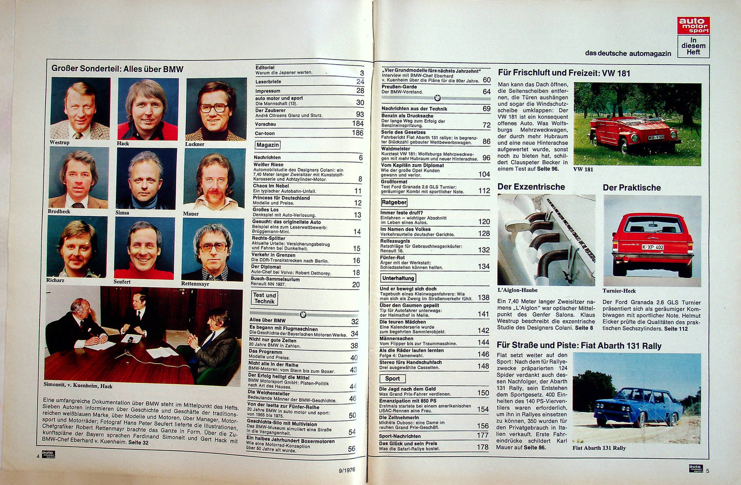 Auto Motor und Sport 09/1976