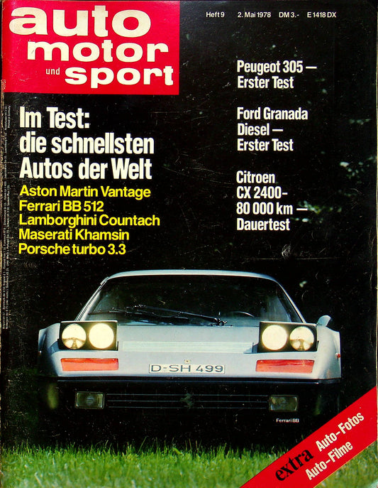 Auto Motor und Sport 09/1978