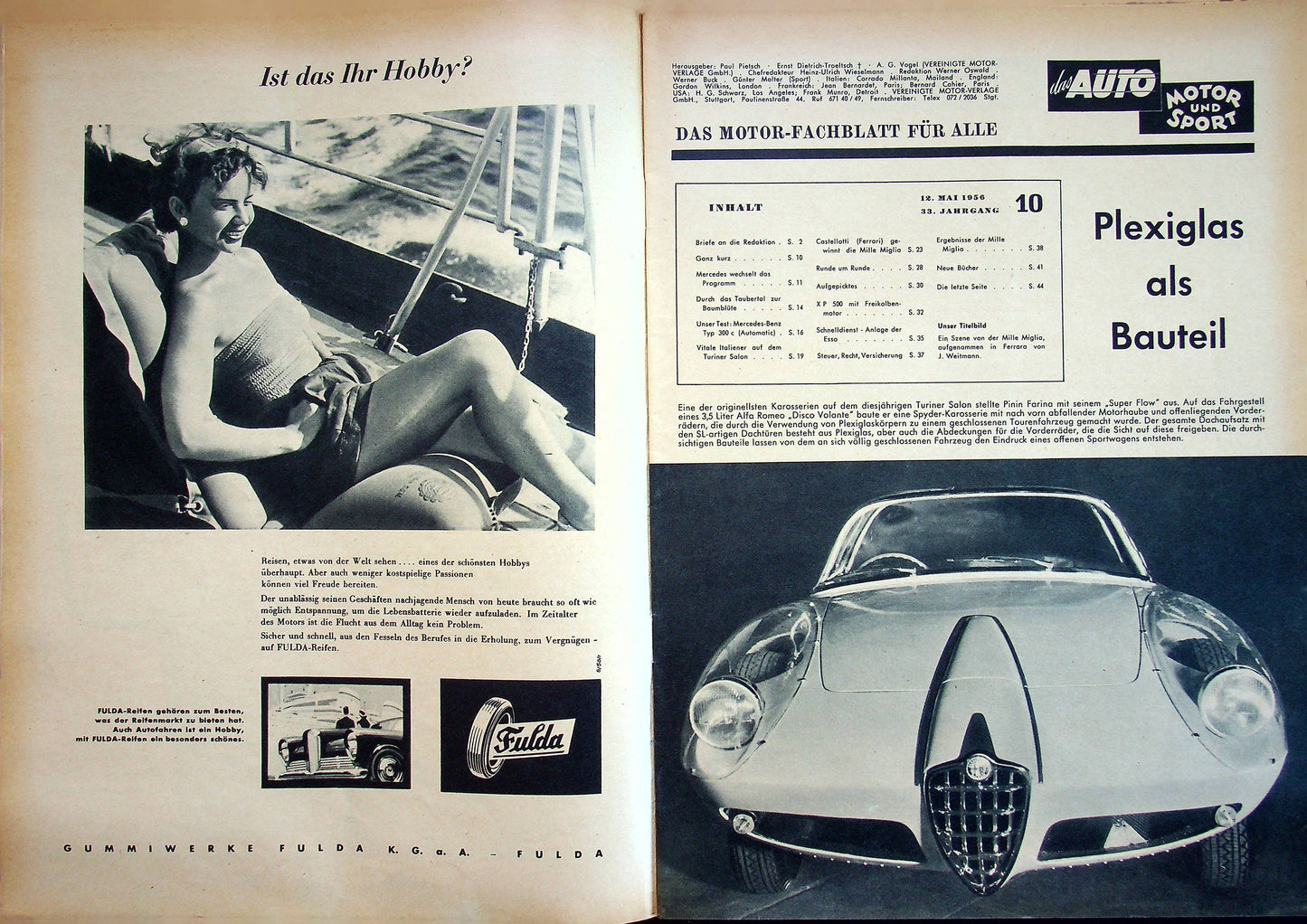 Auto Motor und Sport 10/1956