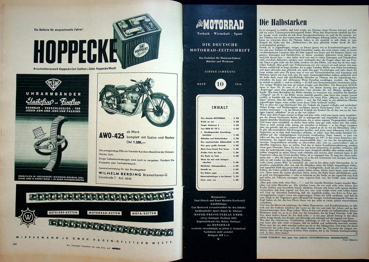Motorrad 10/1956
