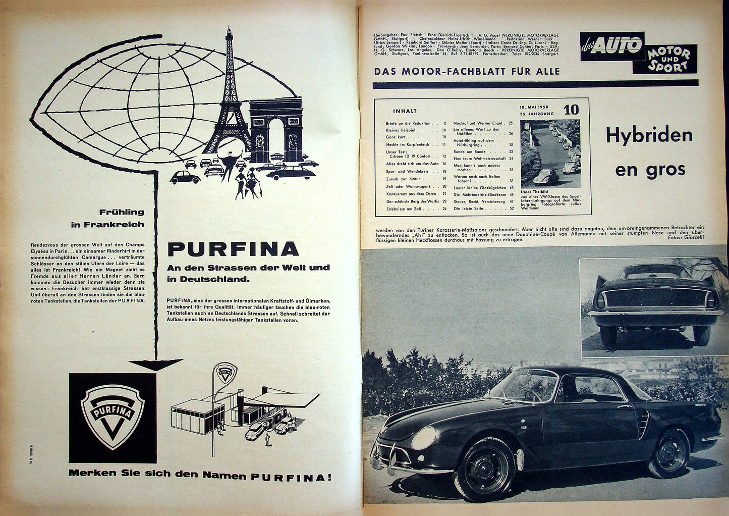 Auto Motor und Sport 10/1958