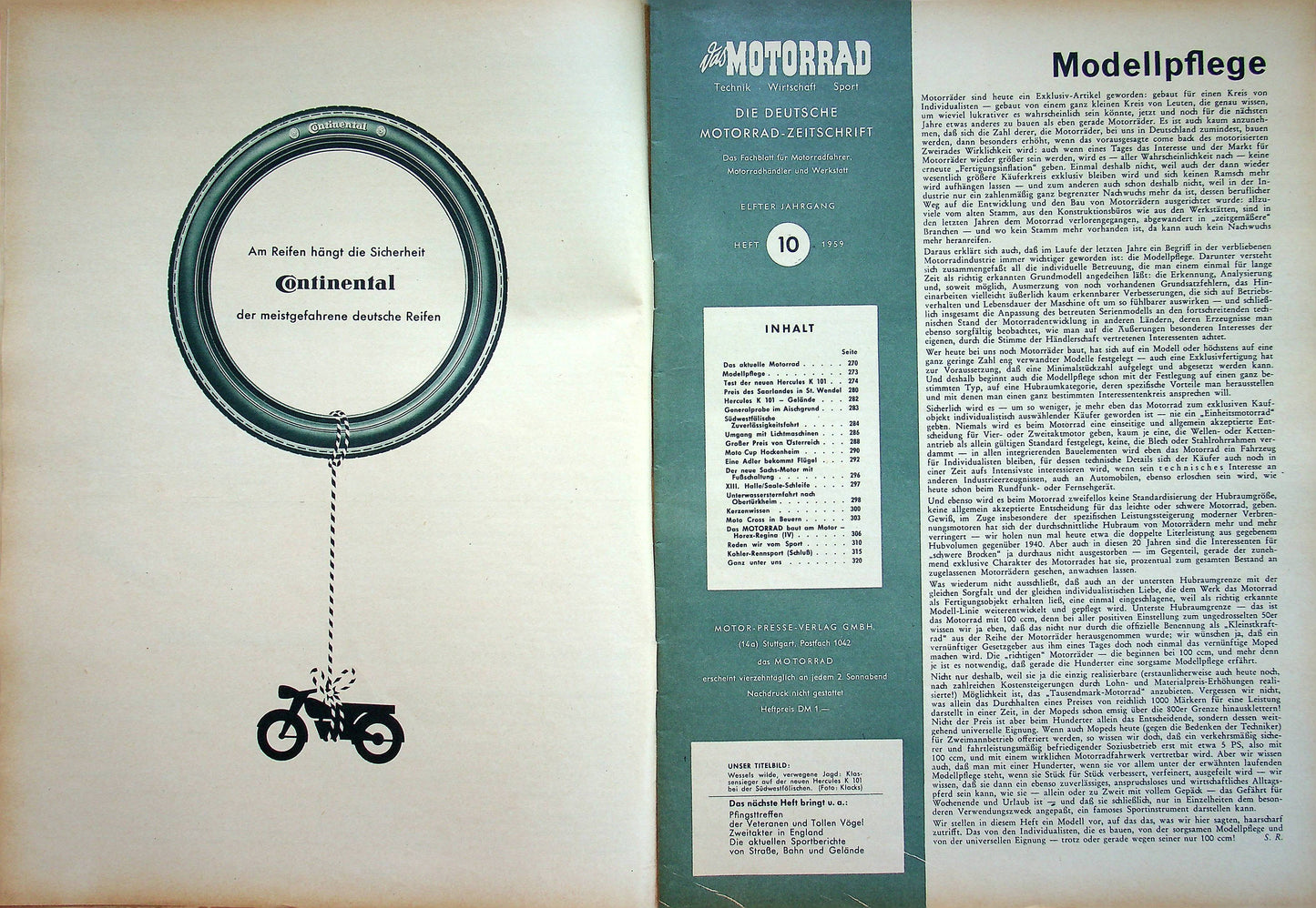 Motorrad 10/1959