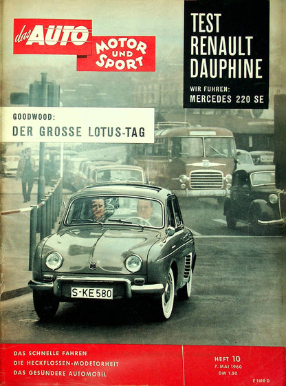 Auto Motor und Sport 10/1960
