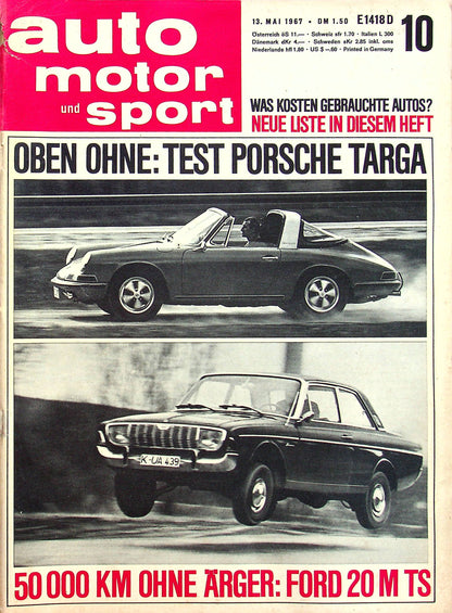 Auto Motor und Sport 10/1967