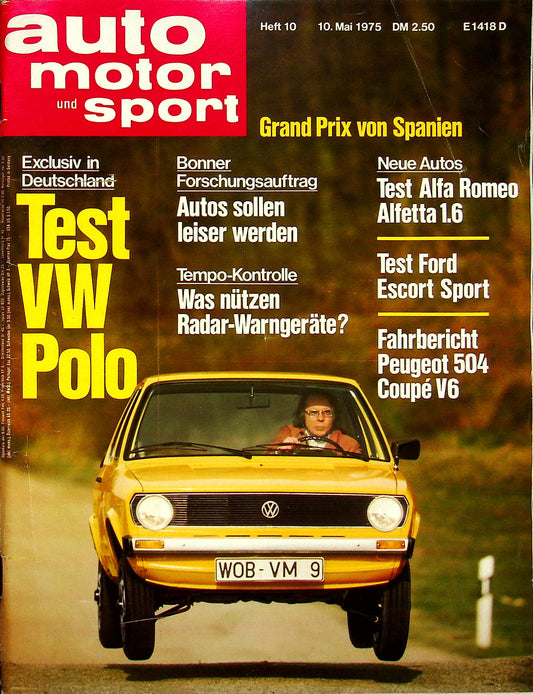 Auto Motor und Sport 10/1975