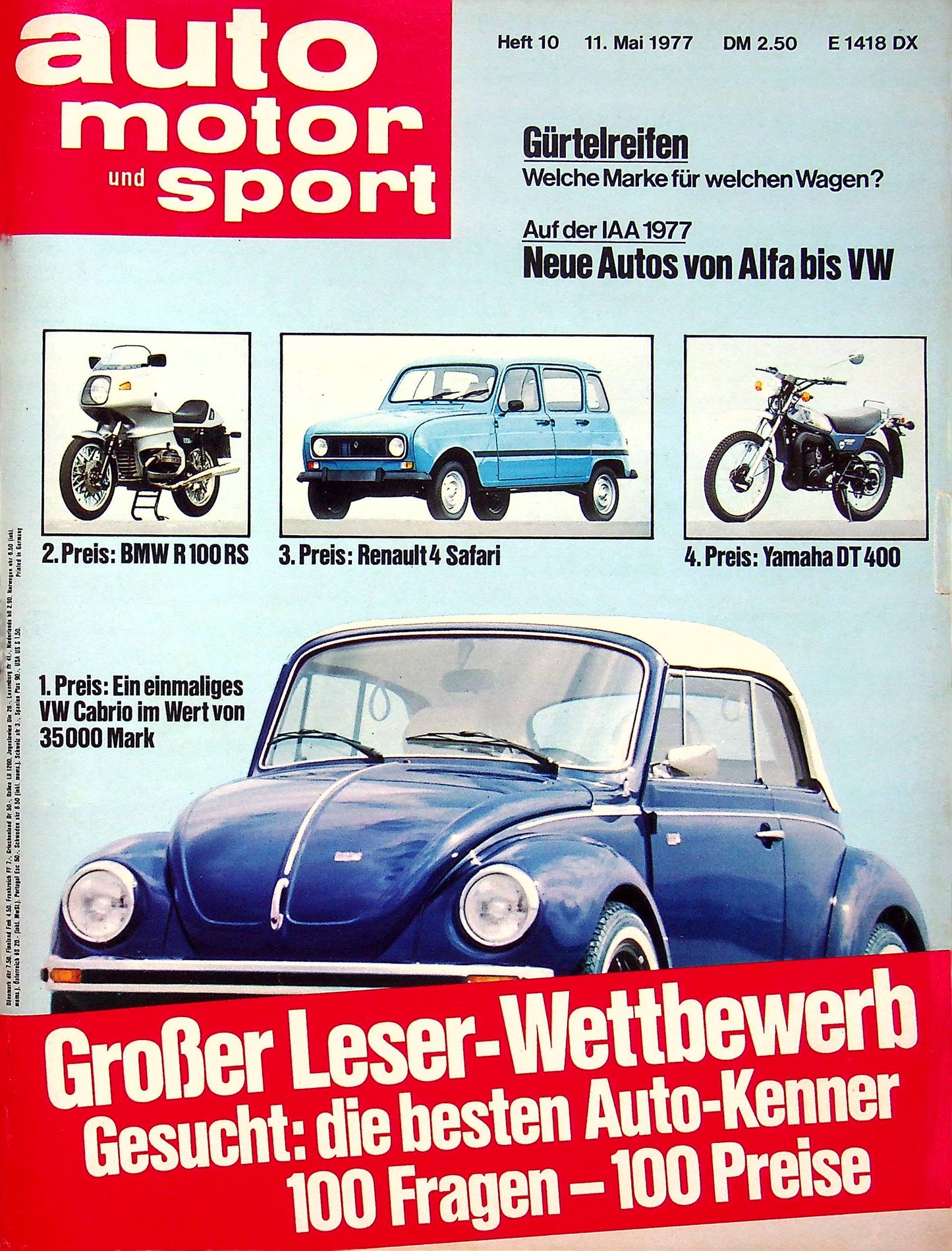 Auto Motor und Sport 10/1977