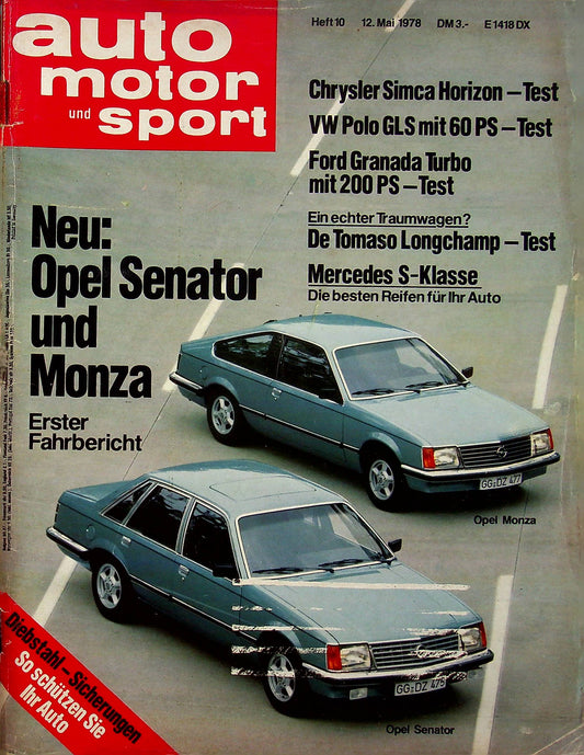 Auto Motor und Sport 10/1978