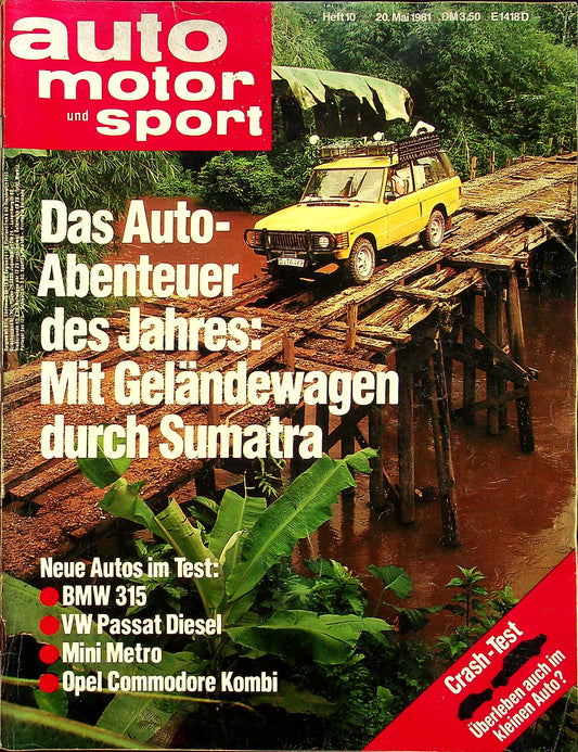 Auto Motor und Sport 10/1981