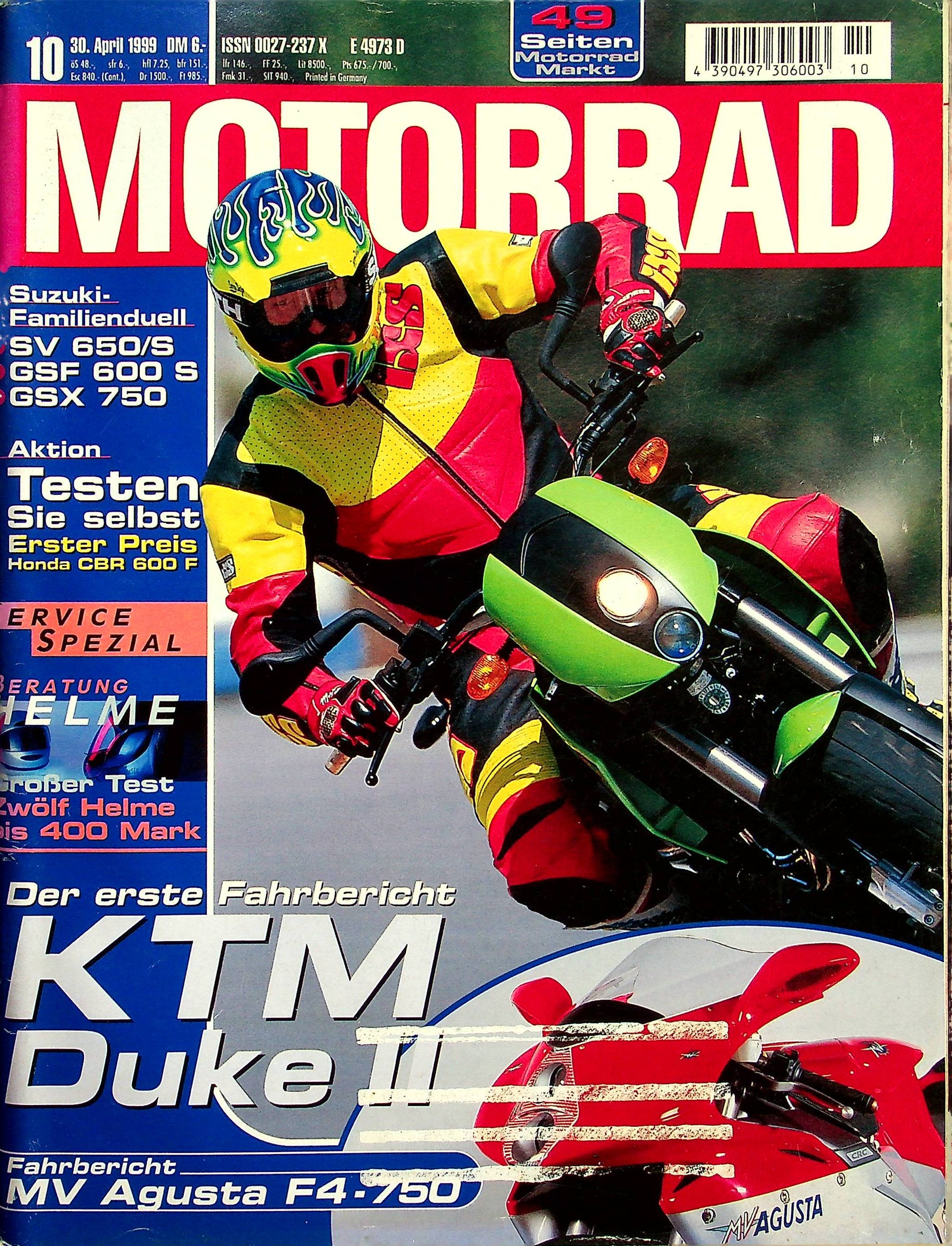 Motorrad 10/1999