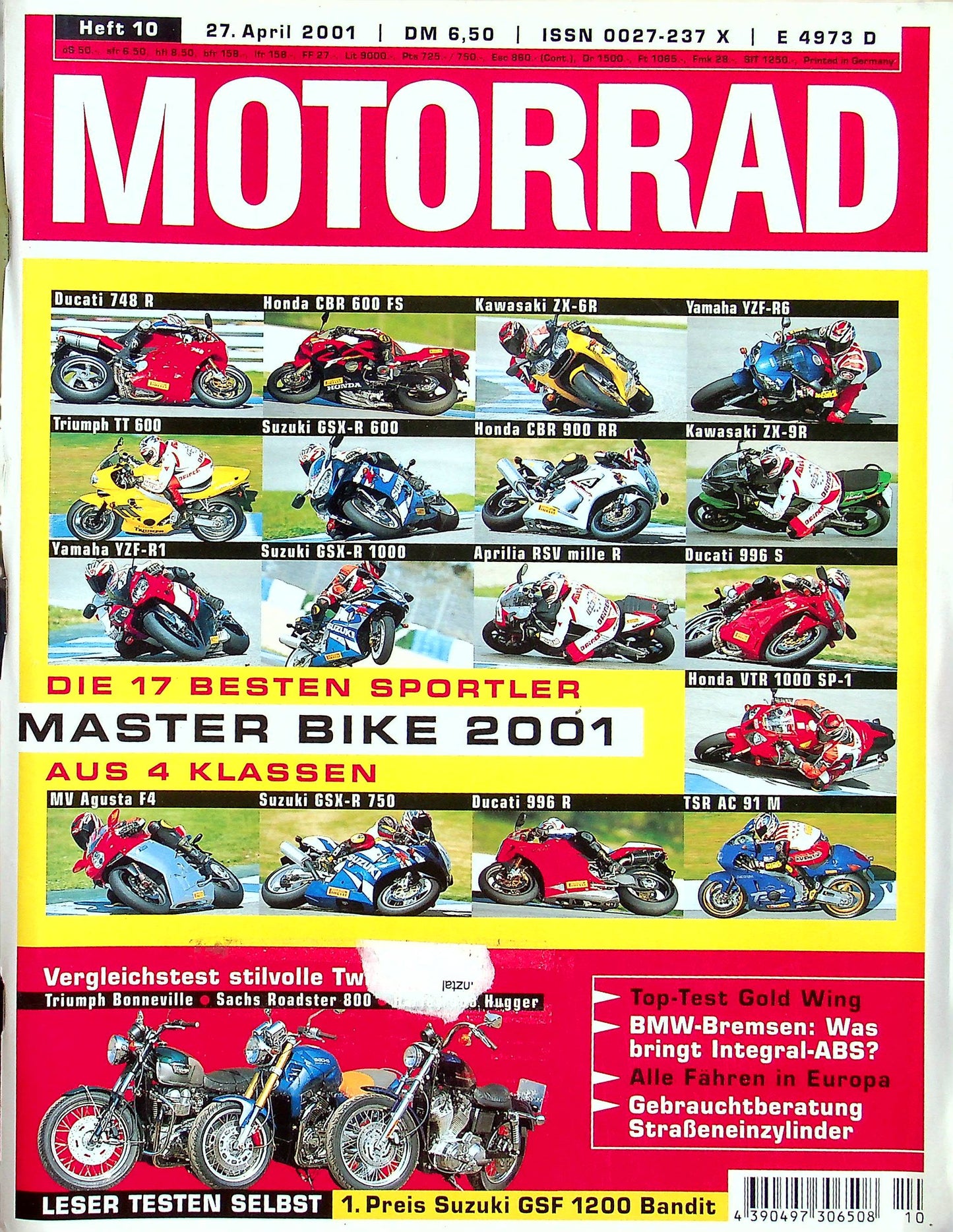 Motorrad 10/2001