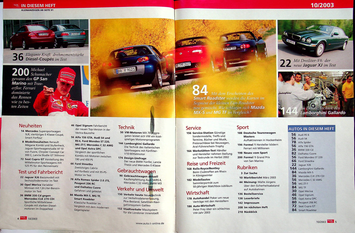 Auto Motor und Sport 10/2003
