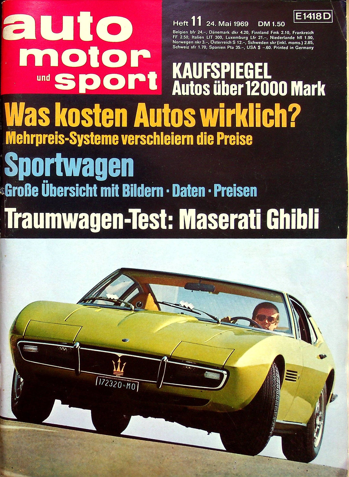 Auto Motor und Sport 11/1969