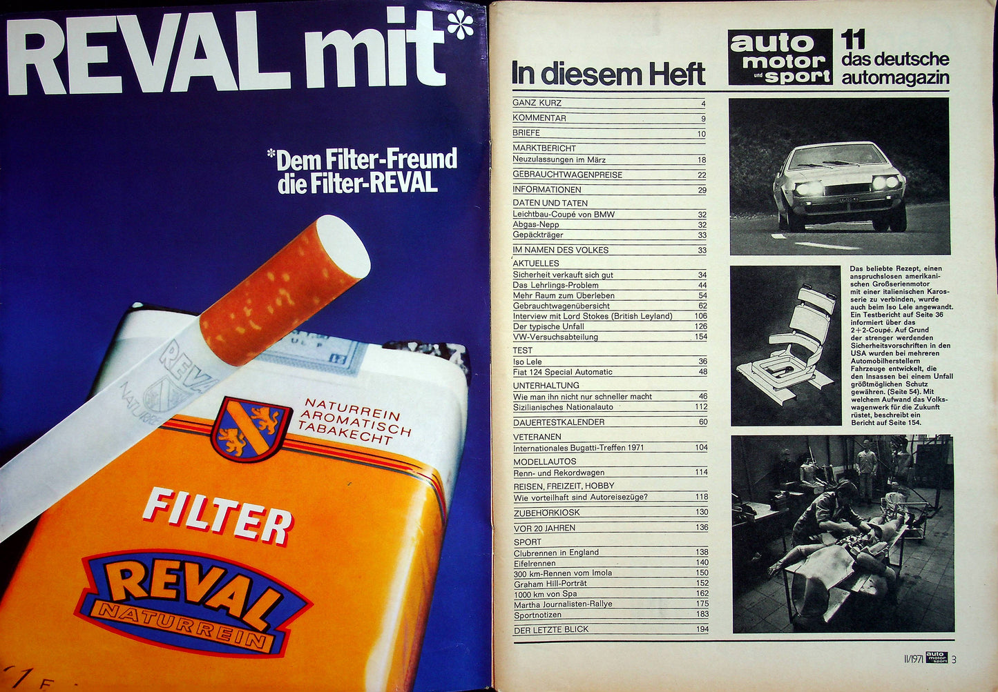 Auto Motor und Sport 11/1971