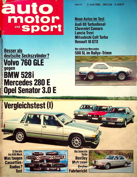 Auto Motor und Sport 11/1982