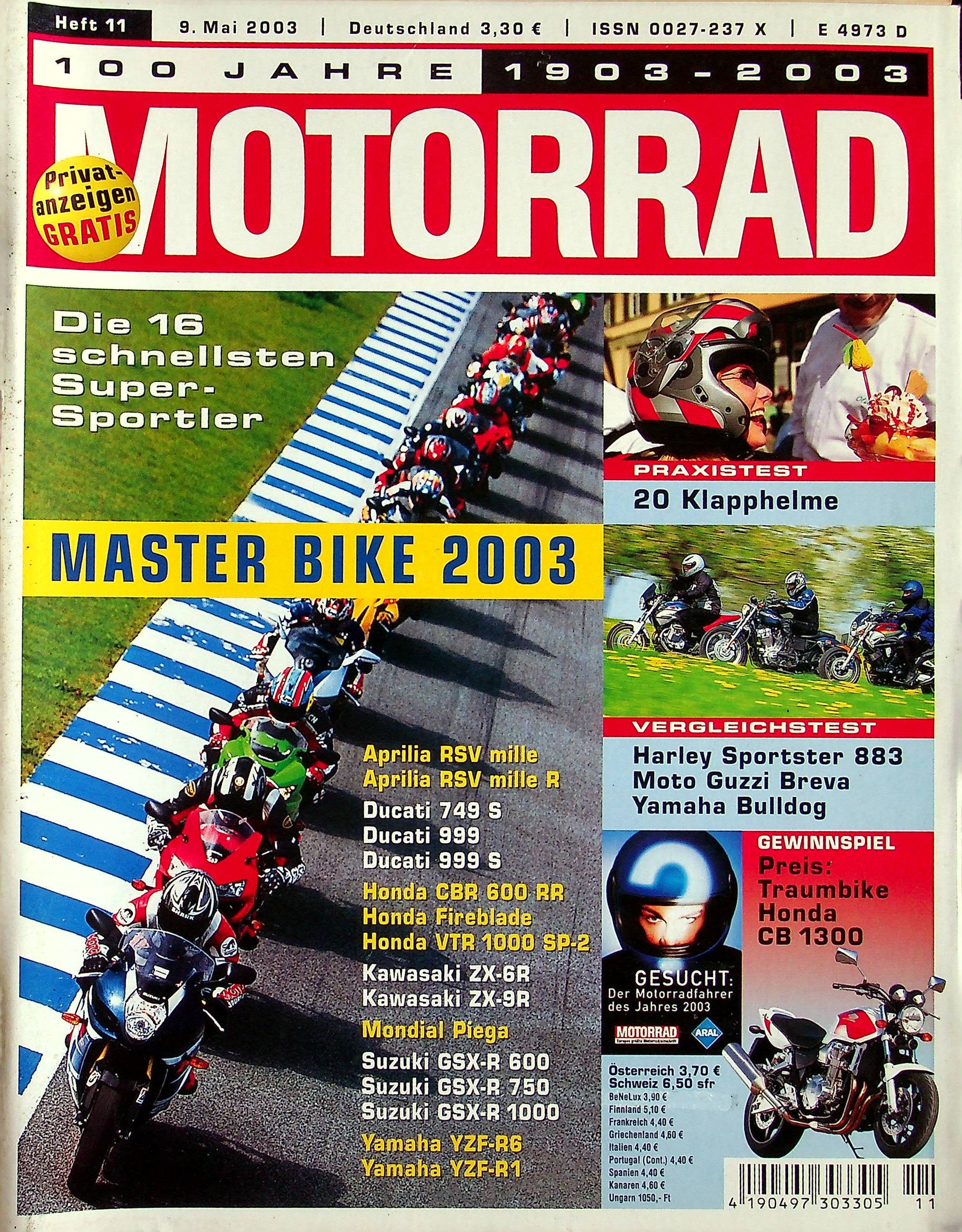 Motorrad 11/2003