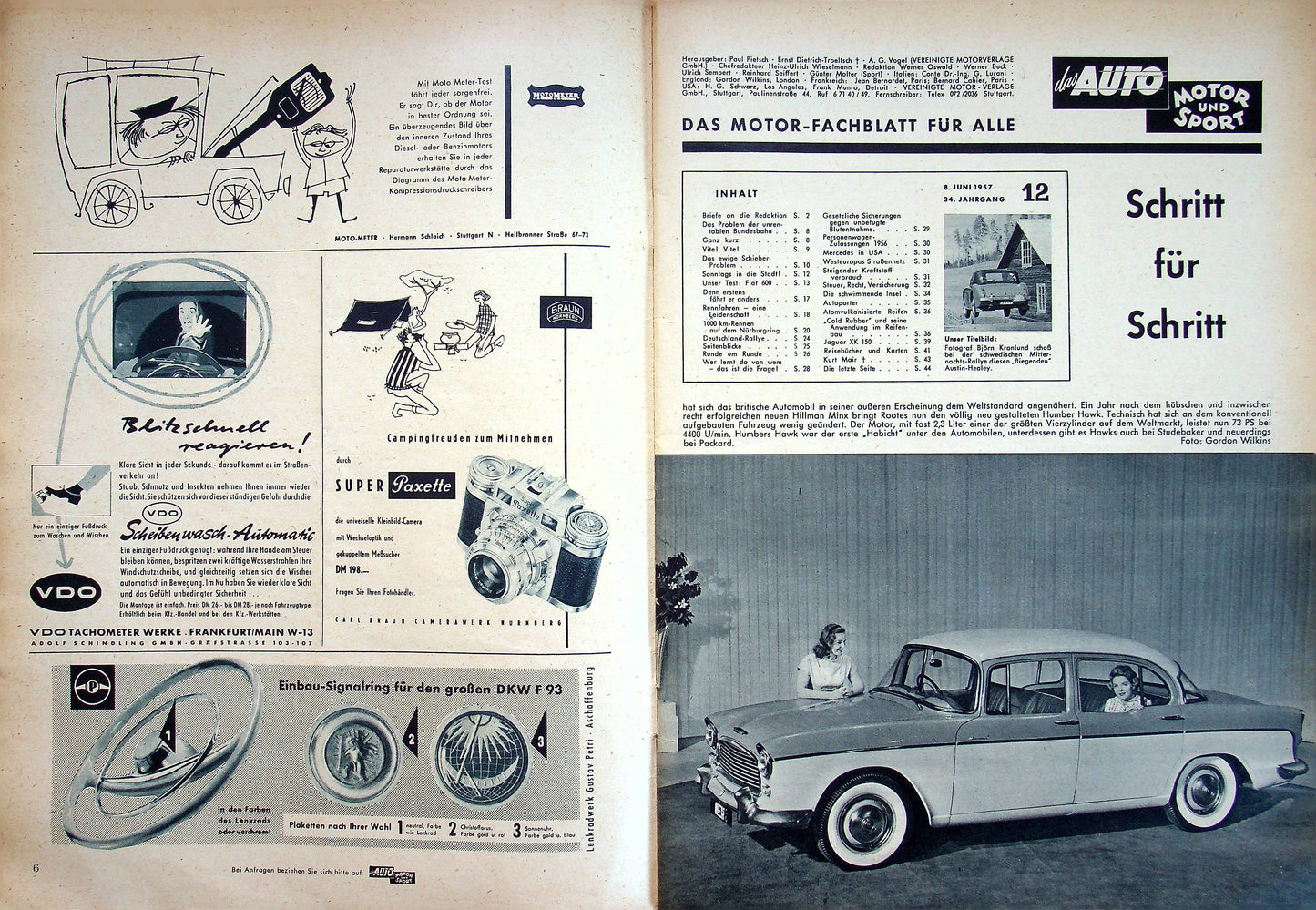 Auto Motor und Sport 12/1957