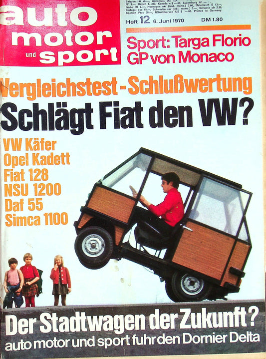 Auto Motor und Sport 12/1970